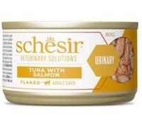 Schesir Gatto Veterinary Solution Urinary Fiocchi di Tonnetto con Salmone 80g
