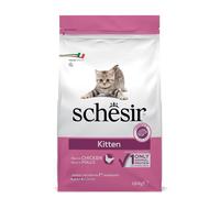 Schesir Kitten, Alimento Secco per Cuccioli di Gatto, Completo e Bilanciato, Ric