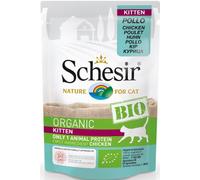 SCHESIR Kitten Bio Busta Multipack 16x85G POLLO