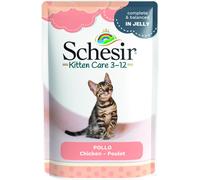 SCHESIR Kitten Care Busta Multipack 20x85G POLLO
