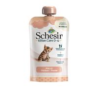 Schesir Cat Kitten Cream 0-6 Mesi con Pollo Brick 150 gr