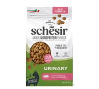 Schesir Animal Monoprotein Urinary Prosciutto, Croccantini per Gatti Adulti, Alimento Secco Monoproteico per Vie Urinarie, Vitamine Aggiunte, Senza Conservanti e Coloranti, 1,5 kg