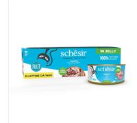 Schesir Nature Cat in Jelly Lattina Multipack 8x140G TONNO