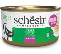 SCHESIR Nature Cat Lattina Multipack 12x70G FILETTI DI POLLO