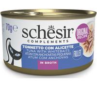 Schesir Nature Cat Lattina Multipack 12x70G TONNETTO CON ALICETTE