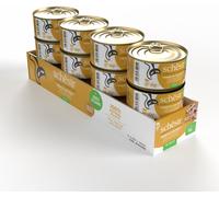 Schesir Nature Cat Lattina Multipack 12x85G TONNETTO CON POLLO