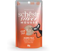 Schesir cat silver mousse salmone 80 g