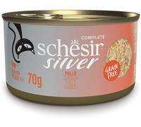 Schesir Silver Senior 11+ Lattina Multipack 12x70G POLLO