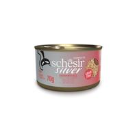 Schesir Silver Senior 12 x 70 g - Pollo & Anatra