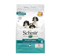 Schesir, Small Puppy, Cibo Secco per cuccioli di cane, Completo e Bilanciato, Ricco in Pollo, con Vitamine Aggiunte, Cruelty-Free, 2Kg
