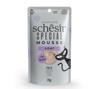 Schesir Special Mousse Light 12 x 70 g Umido per gatto - Pollo