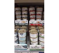 SCHESIR specialita' di mare 24 LATTINE umido gatto 85 gr