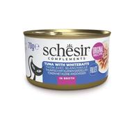 SCHESIR Tonno con spratti in brodo per gatti 70 g