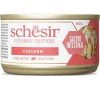 SCHESIR Veterinary Solutions Gastrointestinal Cat Fillets Lattina 80G POLLO