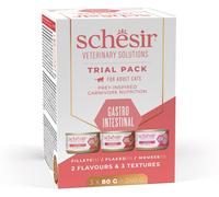 SCHESIR Veterinary Solutions Gastrointestinal Cat Lattina Multipack 3x80G POLLO E TONNO CON MERLUZZO