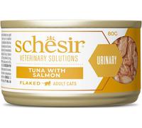 Schesir Veterinary Solutions Urinary Cat Flaked Lattina 80G TONNO CON SALMONE