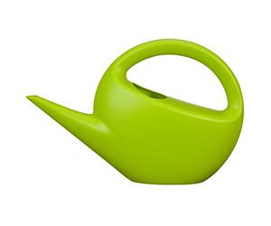 Scheurich Annaffiatoio in plastica Smilla, verde opaco, larghezza 40,2 cm, profondità 11,5 cm, altezza 26,6 cm, 3 l Vol.