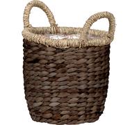 Scheurich Cesto per Piante in Giacinto d'Acqua - Marrone - Ø 34 cm