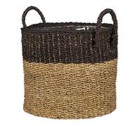 Scheurich Seegras 33, vaso da vimini con manici in erba marina, diametro 35 cm, altezza 31 cm, 26,9 l Vol.