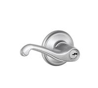 SchHLAgE F51A FLA 626 Flair Hebelschloss mit Schl ssel, Satinchrom