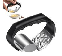 Schiaccia aglio, 2 in 1, impugnatura ergonomica, gadget da cucina, schiacciaaglio e, per distruggere senza sforzo appartamento, dormitorio, ristorante, campeggio, picnic, barbecue in famiglia