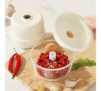 Schiaccia Aglio Elettrico Cucina Portatile con Ricarica Tipo C Design Compatto