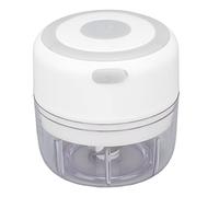 Schiaccia Aglio, Mini Trita Aglio Ricaricabile Per La Casa (Bianco)