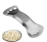 Schiaccia Aglio - Portatile Manuale Antiscivolo - Pressa Aglio in Acciaio Inossidabile a Leva,Per Casa Cucina Preparazione e Cottura Cibi Cipolla