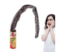 Schiaccia di patate, serpente scherzo per bambini | Il serpente realistico di patatine può sorprendere,scherzi di Halloween, spaventato, esilarante Spring-F