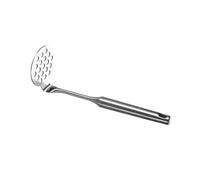 Schiaccia Patate Manuale in Acciaio Inossidabile per Verdure | Portatile, Facile da Pulire, Appoggio per Appendere, per Campeggio e Cucina Domestica