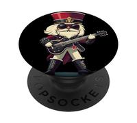 Schiaccianoci a dondolo con una chitarra elettrica PopSockets PopGrip Adesivo