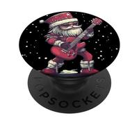 Schiaccianoci a dondolo festivo per gli amanti della musica PopSockets PopGrip Adesivo