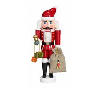 Schiaccianoci Babbo Natale rosso, 28 cm di altezza, originale M.. SV 11331 nuovo