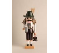 Schiaccianoci Bayer 27 CM Nuovo Figura IN Legno Erzgebirge Schiaccianoci