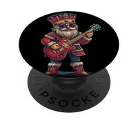 Schiaccianoci fresco triturazione sulla chitarra per ragazzi e ragazze PopSockets PopGrip Adesivo
