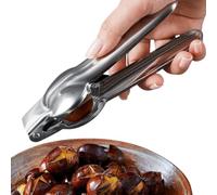 Schiaccianoci, gadget da cucina in acciaio per cracker di noci | Strumento per rompere il dado per aprire le castagne per la casa appartamento ristorante fattoria