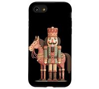 Schiaccianoci piuttosto selvaggio in look occidentale per gli amanti dei cowboy Custodia per iPhone SE (2020) / 7/8