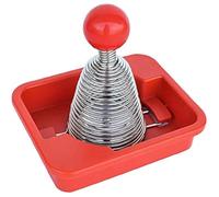 Schiaccianoci professionale in acciaio inox a spirale in metallo, utensile da cucina, rosso