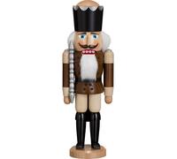 Schiaccianoci Ré frassino marrone, 39 cm di altezza, original.. SV 11211/6 nuovo