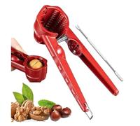 Schiaccianoci resistenti in acciaio inossidabile - Impugnatura ergonomica(1PCS)