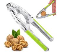 Schiaccianoci,Schiaccianoci Clip schiaccianoci Antiscivolo Schiaccianoci in Metallo Cracker Sheller per Noci,mandorle,nocciole,Frutti di Mare