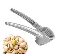 Schiaccianoci, schiaccianoci per noci pecan, robusta pinza per noci e schiaccianoci, clip aperta, pelapatate, apridadi ergonomico, robusto per panetterie e ristoranti