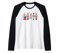 Schiaccianoci Topo Re Soldato Principessa Balletto Natale Maglia con Maniche Raglan