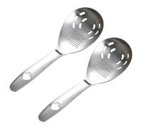 Schiacciapatate Cucchiaio da Cucina 2 Pezzi Attrezzo Multiuso per Purè | Cucchiaio Separatore Tuorlo d' per Regalo Casalingo Verdure Cena Preparazione Pasti