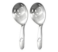 Schiacciapatate Cucchiaio da Cucina Set da 2 Pezzi Apri bottiglia da Cucina | Cucchiaio Separatore Tuorlo d' per Uso Quotidiano Casalingo Cena Regalo Cucina Aglio