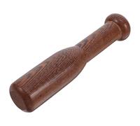 Schiacciapatate da Cucina in Legno, per Radice Aromatica e Patate | Bacchetta Manuale Marrone, Presa Comoda, Facile da Pulire, Non Trattiene Odori, Uso in Cucina e Forno