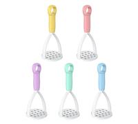 Schiacciapatate in silicone manuale, mini schiacciapatate per pentole antiaderenti, utensili da cucina schiacciapatate