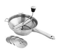 Schiacciapatate, manovella per macinino - PassaPassapatate In Acciaio Inossidabile Con Manico Passaverdure,Macchina ergonomica per la produzione di salsa di, colino per salsa di, di mele, pure