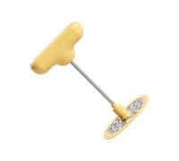 Schiacciapatate manuale, 24 fori, in acciaio, utensile da cucina con design integrato, pressa per alimenti con costruzione, accessorio da cucina, per verdure, carne, burro e insalata