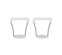 Schiacciapatate manuale, schiacciapatate resistente, schiacciapatate da cucina, schiacciaverdure con manico antiscivolo, spremiagrumi, gadget da cucina(2pcs)